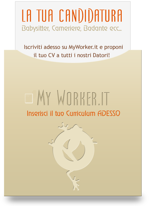 Registra il tuo Curriculum Vitae su MyWorker.it
